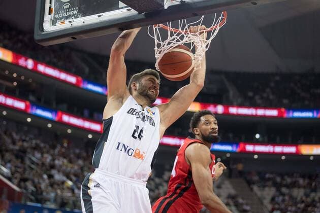 Basketball Shanghai 09 09 2019 FIBA Basketball World Championships World Cup World Championship Germany GER Canada CAN Maximilian Kleber Germany, No 24