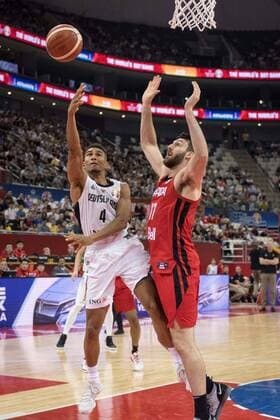 Basketball Shanghai 09 09 2019 FIBA Basketball World Championships World Cup World Championship Germany GER Canada CAN Maodo Lo Germany, No 04 CLASS Owen Canada, No 17