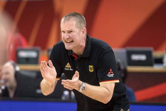Basketball Shanghai 09 09 2019 FIBA Basketball World Championships World Cup World Championship Germany GER Canada CAN Henrik Rödl Germany, national coach Rodl Roedl
