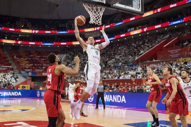Basketball Shanghai 09 09 2019 FIBA Basketball World Championships World Cup World Championship Germany GER Canada CAN Daniel Theis Germany, No 10
