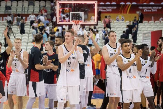 Basketball Shanghai 09 09 2019 FIBA Basketball World Championships World Cup World Championships Germany GER Canada CAN Jubel Germany