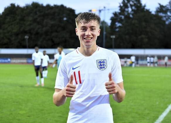 09 09 2019 Basel football men season 2019 2020 international U 20 Switzerland England In the picture Jack Clarke GBR shot the 0 1 action single picture