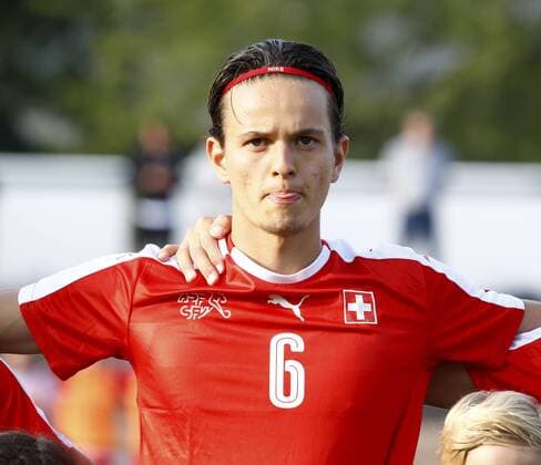 09 09 2019 Basel Football Men Season 2019 2020 International match U 20 Switzerland England Im Bild Gabriel Bares SUI Action Single picture Portrait