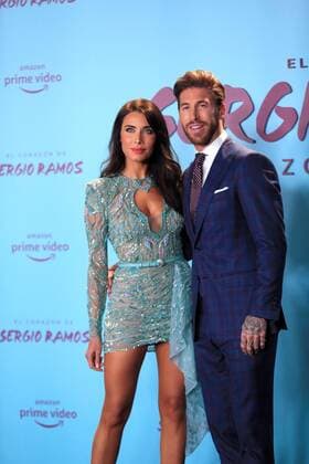 Sport Bilder des Tages Real Madrid s Spanish defender Sergio Ramos (R) and his spouse, Pilar Rubio (L), attend the premiere of The Heart of Sergio Ramos at the Reina Sofia Museum in Madrid, Spain, 10 September 2019. The Heart of Sergio Ramos , an Amazon original miniseries, will be released on 13 September. Premiere of The Heart of Sergio Ramos TV miniseries in Madrid !ACHTUNG: NUR REDAKTIONELLE NUTZUNG!  Copyright: xFernandoxAlvaradox GRAF9863 20190910-637037491024404094