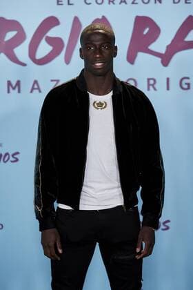Ferland Mendy attends to El Corazon De Sergio Ramos premiere at Reina Sofia Museum in Madrid, Spain. September 10, 2019.  (201909100053)