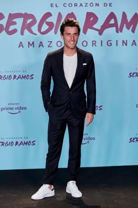 Alvaro Odriozola attends to El Corazon De Sergio Ramos premiere at Reina Sofia Museum in Madrid, Spain. September 10, 2019.  (201909100046)