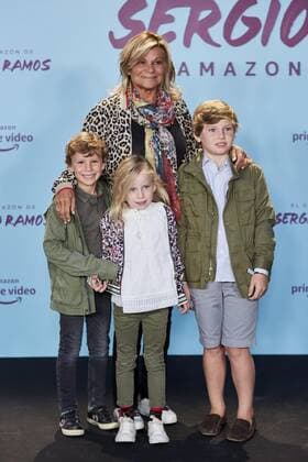 Cari Lapique attends to El Corazon De Sergio Ramos premiere at Reina Sofia Museum in Madrid, Spain. September 10, 2019.  (201909100025)