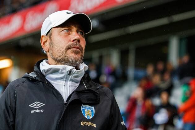 190911 Head coach Marcus Lantz of Gothenburg during the Champions League match between Kopparbergs Gothenburg and Bayern Munich on September 11, 2019 in Gothenburg Photo Michael Erichsen BILDBYRAN Cop 89 Kopparbergs Gothenburg Gothenburg Bavaria Munich Bavaria Munich bbeng champions league womens dam football soccer soccer coach,  Copyright: MICHAELxERICHSEN BB190911BB134