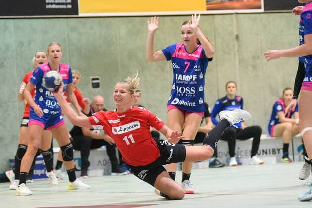 Kamila Kordovska HSG Blomberg Lippe 11 TusSies Metzingen, handball, HBF, league game, 11 09 2019, photo TBaur Eibner TusSies Metzingen vs. HSG Blomberg Lippe Metzingen Copyright: xEIBNER TobiasxBaurx EP_TBR