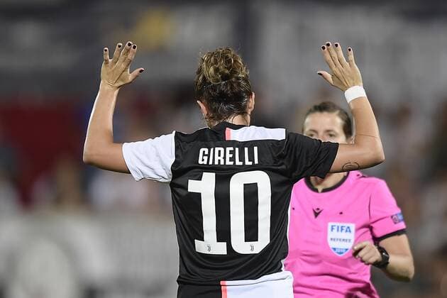 Sport Bilder des Tages Photo LaPresse - Fabio Ferrari September 11, 2019 Alessandria ( Italy ) Women s Champions League - Juventus Women vs Futbol Club Barcelona - Round of 16 - roundtrip- Giuseppe Mocagatta Stadium of Alessandria. in the pic:Cristiana Girelli (Juventus Women)  Copyright: xLaPresse FabioxFerrarix