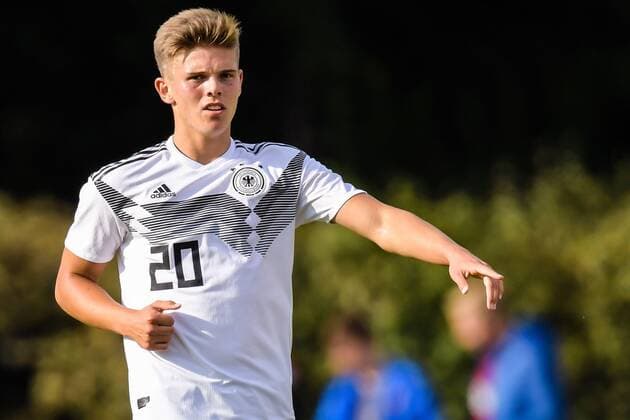 Finn Ole Becker of Germany U20 during the International Friendly, Länderspiel, Nationalmannschaft match between The Netherlands U23 v Germany U20 at Sportpark Parkzicht on September 08, 2018 in Uden, The Netherlands International Friendly 2019 2020 xVIxVIxImagesx xGerritxvanxKeulenxIVx 201914069