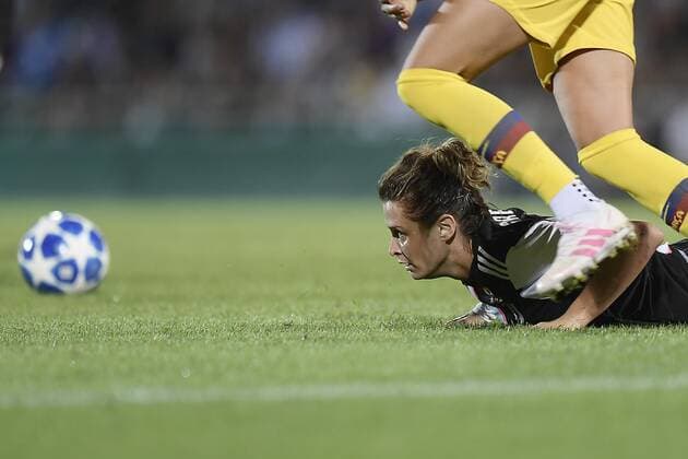 Photo LaPresse - Fabio Ferrari September 11, 2019 Alessandria ( Italy ) Women s Champions League - Juventus Women vs Futbol Club Barcelona - Round of 16 - roundtrip- Giuseppe Mocagatta Stadium of Alessandria. in the pic:Cristiana Girelli (Juventus Women)  Copyright: xLaPresse FabioxFerrarix