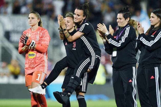 Db Alessandria 11 09 2019 - Champions League Femminile Juventus-Barcellona foto Daniele Buffa Image nella foto: delusione Juventus 