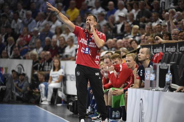SG Trainer Maik Machulla, Handball Bundesliga, Liqui Moly HBL, Men, 5 Matchday, THW Kiel vs. SG Flensburg Handewitt, 12 09 19 Kiel Sparkassen Arena Schleswig Holstein Germany