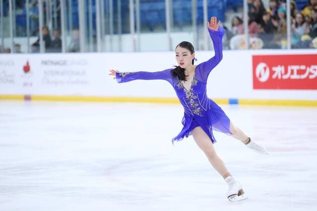 ÄRika Kihira (JPN), SEPTEMBER 12, 2019 - Figure skating, Eiskunstlauf : 2019 Skate Canada Autumn Classic International Women s Short Program at Sixteen Mile Sports Complex in Toronto, Canada. Noxthirdxpartyxsales  (111960789)
