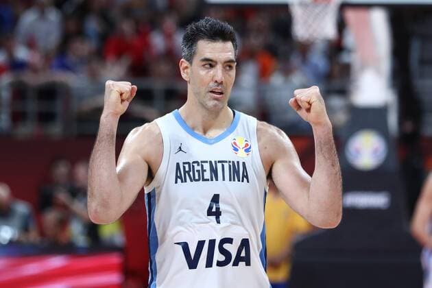 Luis Scola (Argentine) BASKET BALL : France vs Argentine - Demie - Championnats du monde - FIBA - Pekin - 13 09 2019 SebastienMeunier Panoramic 