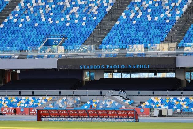 13th September 2019, San Paolo Stadium Fuorigrotta, Naples, Italy; The San Paolo Stadium is opened to the public for the first time after major renovations to the stadium - Editorial Use Only.  ActionPlus12166876 AlessandroxGarofalo