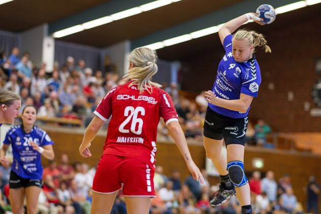 Bietigheim, Germany 14 September 2019 HBF 19 20 SG BBM Bietigheim vs HSG Bad Wildungen Vipers Angela Malestein Bietigheim , Sabine Heusdens Bad Wildungen Bietigheim Bissingen Halle am Viadukt Baden Württemberg Germany