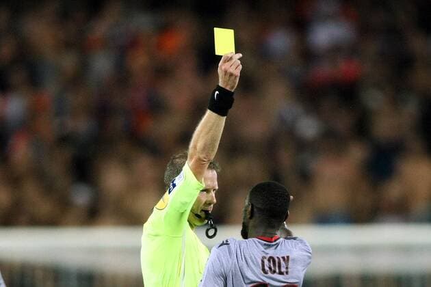 arbitre thual olivier FOOTBALL : Montpellier vs Nice - Ligue 1 Conforama - 14 09 2019 RichardGosselin Panoramic 