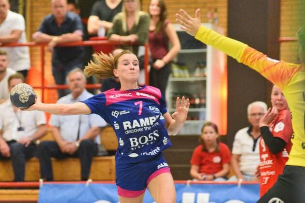Bo van Wetering TusSies Metzingen 7 TusSies Metzingen, Handball, HBF, League game, 14 09 2019, Photo TBaur Eibner Kurpfalz Baeren vs TusSies Metzingen Ketsch Copyright: xEIBNER TobiasxBaurx EP_TBR