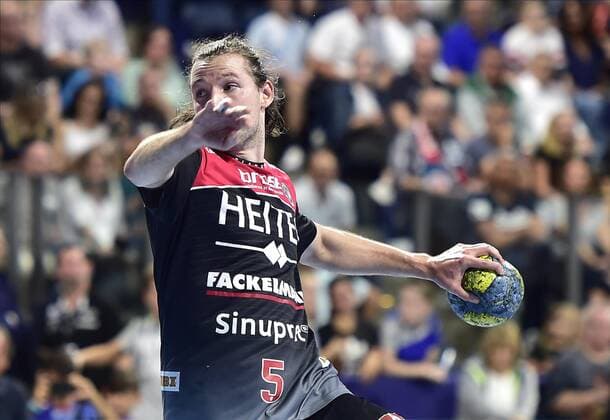 15 09 2019 Handball 1 Bundesliga DKB HBL Season 2019 2020 05 Matchday HC Erlangen Metropolitan Region Nuremberg HCE TBV Lemgo Lippe OGo Johannes Sellin 5, HC Erlangen HCE