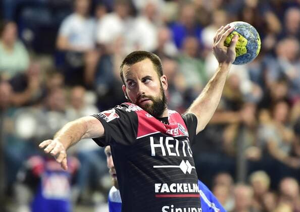 15 09 2019 Handball 1 Bundesliga DKB HBL Season 2019 2020 05 Matchday HC Erlangen Metropolitan Region Nuremberg HCE TBV Lemgo Lippe OGo Florian von Gruchalla 36, HC Erlangen HCE