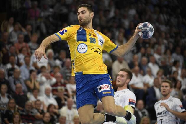 Blaz Janc Kielce , Handball, Men, THW Kiel vs PGE Vive Kielce, Champions League, 1 Matchday, Group Phase, 15 09 19 Kiel Sparkassen Arena Schleswig Holstein Germany