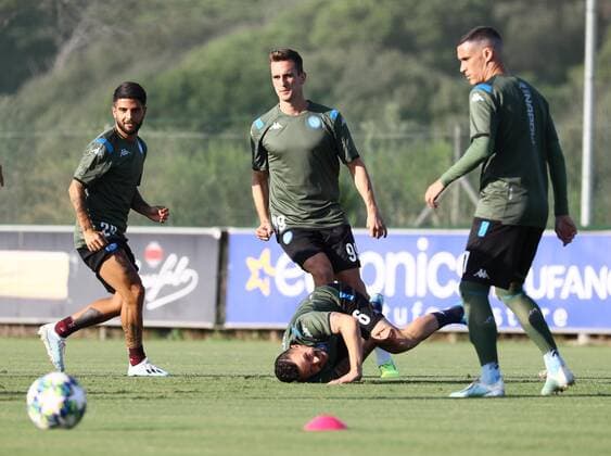 16th September 2019; Castelvolturno training center SSC Napoli, trainer Naples Lorenzo Insigne of Napoli  ActionPlus12167971 AlessandroxGarofalo
