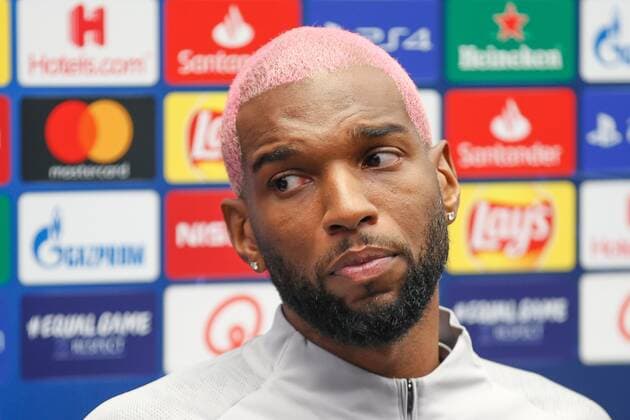 Fußball, CL, Galatasaray Istanbul Pressekonferenz Galatasaray s Ryan Babel pictured during a press conference, PK, Pressekonferenz of Turkish soccer team Galatasaray AS, Tuesday 17 September 2019 in Brugge, in preparation of Tomorrow s match against Belgian club Club Brugge in the group stage of the UEFA Champions League. BRUNOxFAHY  x05665826x