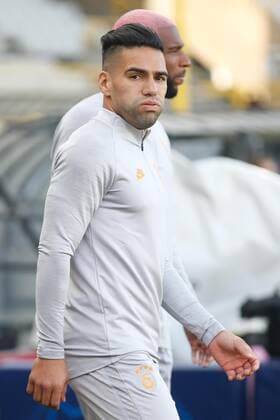 Galatasaray s Radamel Falcao Garcia Zarate pictured during a training session of Turkish soccer team Galatasaray AS, Tuesday 17 September 2019 in Brugge, in preparation of Tomorrow s match against Belgian club Club Brugge in the group stage of the UEFA Champions League. BRUNOxFAHY  x05665852x