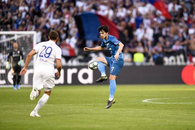 07 SARDAR AZMOUN (ZEN) FOOTBALL : Lyon vs Zenith Saint Petersbourg - Ligue des Champions - 17 09 2019 AnthonyBIBARD FEP Panoramic 
