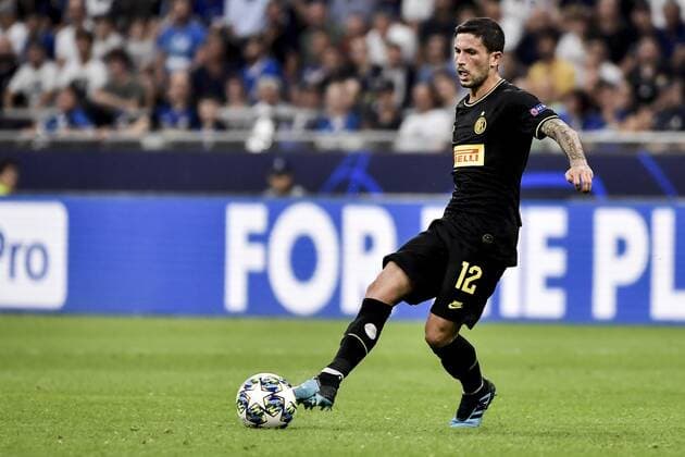 Photo LaPresse Marco Alpozzi September 17, 2019 Milan (Italy) soccer Inter Vs Slavia Praha - Champions League group stage - Group F - Giuseppe Meazza stadium In the pic: Stefano Sensi (F.C. Internazionale Milano);  Copyright: xMarcoxAlpozzi LaPresse LaPresse x