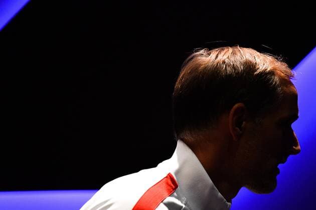 Fußball, CL, Paris St. Germain Pressekonferenz Thomas Tuchel, in press conference, PK, Pressekonferenz at the Parc des Princes on the eve of the league match, PSG-REAL on September 17, 2019.  JulienxMattiax xLexPictorium LePictorium_0214189