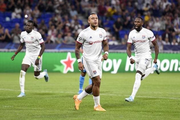 JOIE - 11 MEMPHIS DEPAY (OL) FOOTBALL : Lyon vs Zenith Saint Petersbourg - Ligue des Champions - 17 09 2019 AnthonyBIBARD FEP Panoramic 