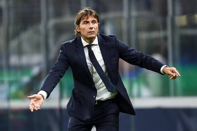 Db Milano 17 09 2019 - Champions League Inter-Sk Slavia Praga foto Daniele Buffa Image nella foto: Antonio Conte 