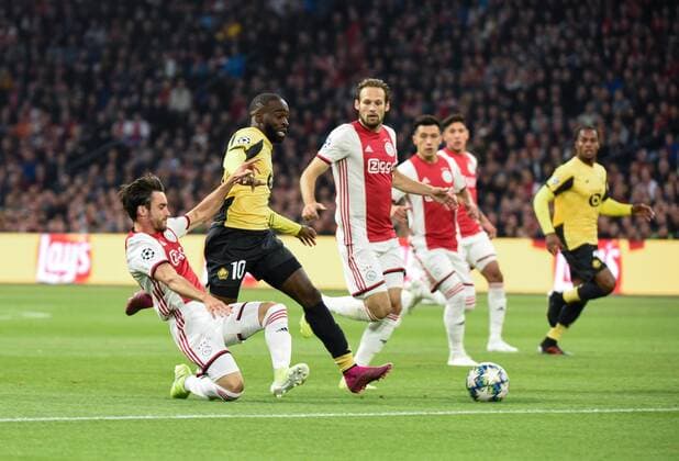 Fußball, CL, Ajax Amsterdam - OSC Lille Jonathan Ikone ( LOSC ) FOOTBALL : AFC Ajax vs Lille OSC - Champions League - Amsterdam - 17 09 2019 FedericoPestellini Panoramic 