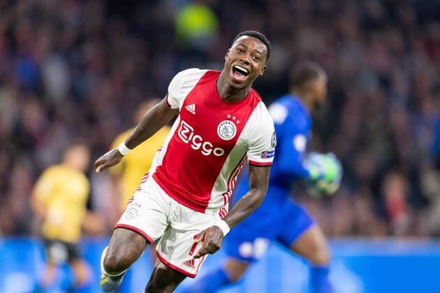 Amsterdam, Netherlands, 17 09 2019, UEFA Champions League 2019 20 Season, Group H, Ajax Amsterdam OSC Lille, Quincy Promes Ajax View, looks on Amsterdam Johan Cruyff Arena Netherlands eu images 01061011522 eu-images-061