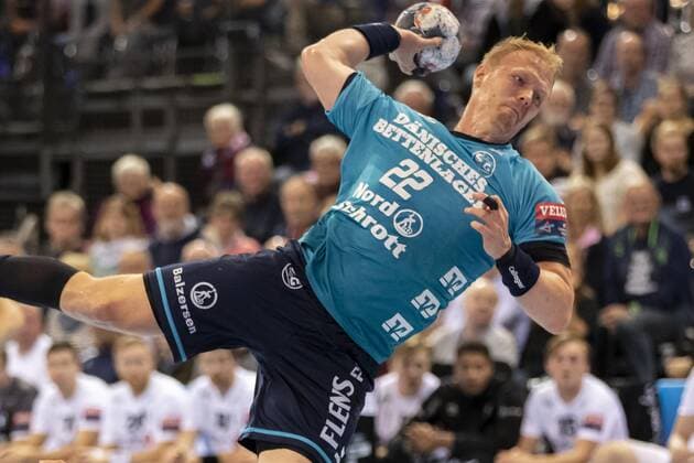 SG Flensburg Handewitt vs. Elverum Handball, Handball, EHF Champions League Group Phase, 18 09 19 Anders Zachariassen SG Flensburg Handewitt, 22 Copyright: xBEAUTIFULxSPORTS MarioxM.xKobergx