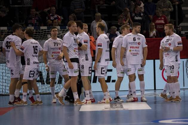 SG Flensburg Handewitt vs. Elverum Handball, Handball, EHF Champions League Group Phase, 18 09 19 Disappointment with the Norwegians Copyright: xBEAUTIFULxSPORTS MarioxM.xKobergx