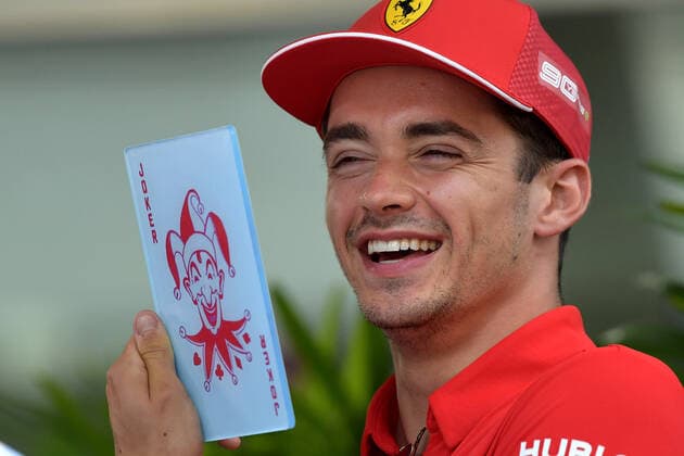 FORMULA 1 2019 SINGAPORE AIRLINES SINGAPORE GRAND PRIX 19 09 2019, Marina Bay Street Circuit, Singapore, FORMULA 1 2019 SINGAPORE AIRLINES SINGAPORE GRAND PRIX ,pictured Charles Leclerc MCO 16 , Scuderia Ferrari Mission Winnow nordphotoxBratic nph00250