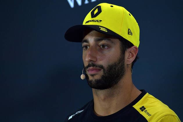 FORMULA 1 2019 SINGAPORE AIRLINES SINGAPORE GRAND PRIX 19 09 2019, Marina Bay Street Circuit, Singapore, FORMULA 1 2019 SINGAPORE AIRLINES SINGAPORE GRAND PRIX, pictured Daniel Ricciardo AUS 3 , Renault F1 Team nordphotoxBratic nph00250