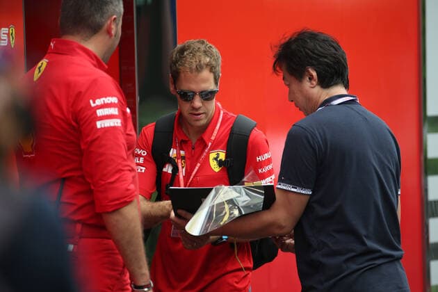Photo4 LaPresse 20 09 2019 Singapore, Singapore Grand Prix Formula One Singapore 2019 In the pic: Sebastian Vettel (GER) Scuderia Ferrari SF90  Copyright: xPhoto4 LaPressex
