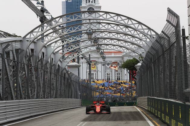 Photo4 LaPresse 20 09 2019 Singapore, Singapore Grand Prix Formula One Singapore 2019 In the pic: Sebastian Vettel (GER) Scuderia Ferrari SF90  Copyright: xPhoto4 LaPressex