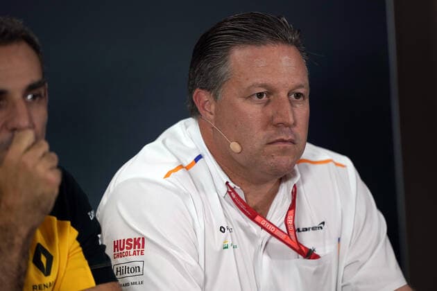 Photo4 LaPresse 20 09 2019 Singapore, Singapore Grand Prix Formula One Singapore 2019 In the pic: Zak Brown (USA) McLaren executive director  Copyright: xPhoto4 LaPressex