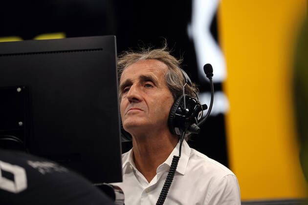 Photo4 LaPresse 20 09 2019 Singapore, Singapore Grand Prix Formula One Singapore 2019 In the pic: Alain Prost (FRA) Renault Sport F1 Team Special Advisor  Copyright: xPhoto4 LaPressex