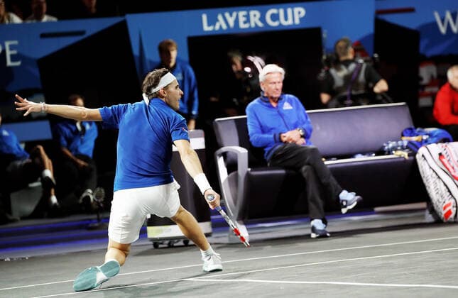 TENNIS - Laver Cup 2019 GENEVA,SWITZERLAND,20.SEP.19 - TENNIS - Laver Cup, Team Europe vs Team World. Image shows Dominic Thiem (AUT). GEPAxpictures xMatthiasxHauer