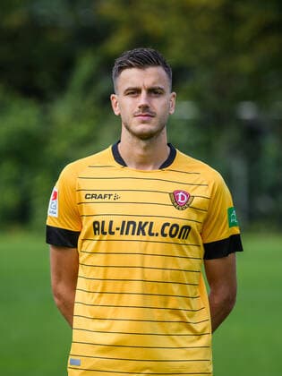 Alexander Jeremejeff SG Dynamo Dresden 2 BL, portrait date 2019 2020
