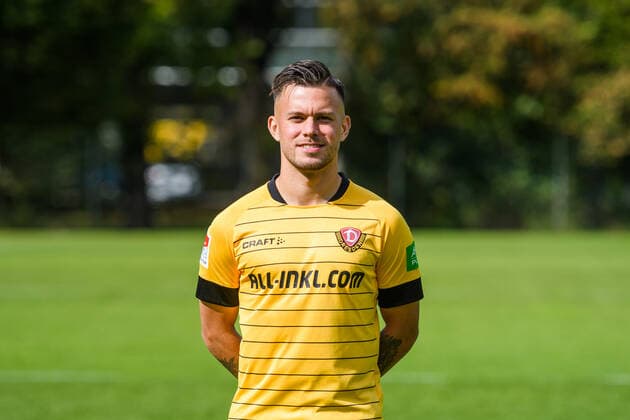 Sascha Horvath SG Dynamo Dresden 2 BL, portrait date 2019 2020
