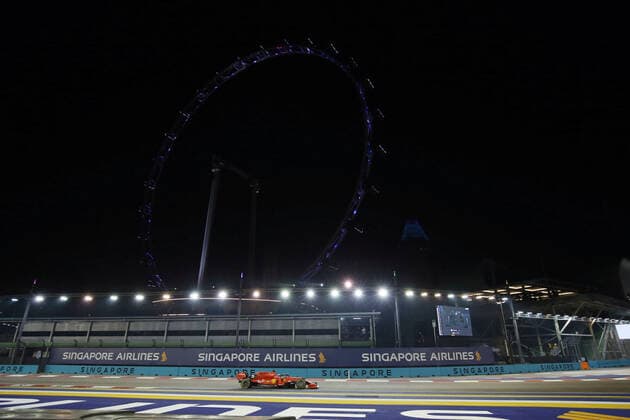 Photo4 LaPresse 20 09 2019 Singapore, Singapore Grand Prix Formula One Singapore 2019 In the pic: Sebastian Vettel (GER) Scuderia Ferrari SF90  Copyright: xPhoto4 LaPressex