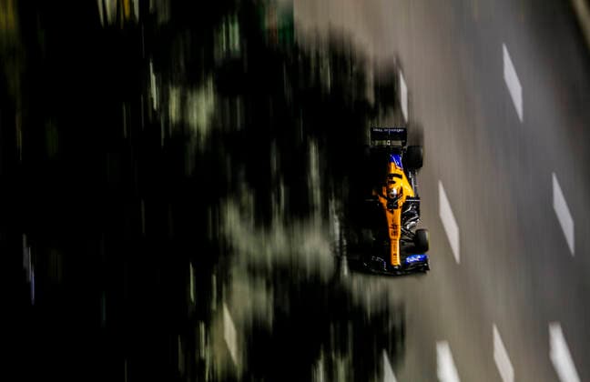 Motorsports: FIA Formula One World Championship, WM, Weltmeisterschaft 2019, Grand Prix of Singapore, 55 Carlos Sainz jr. (ESP, McLaren F1 Team), Singapore Singapore